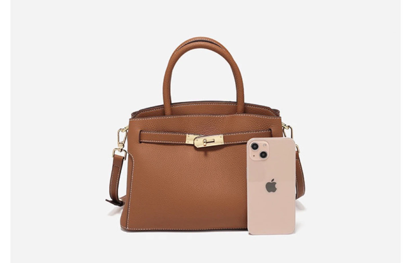 Elegant Brown Handbag - photo 2