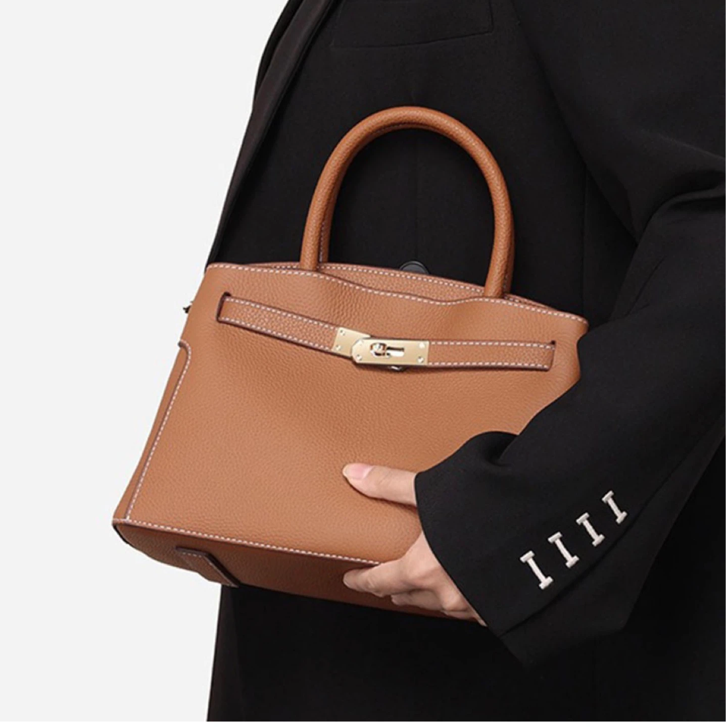 Elegant Brown Handbag