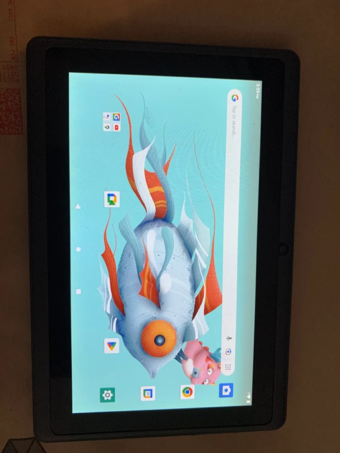 New Dragon Touch S10M Tablet with Blue Case