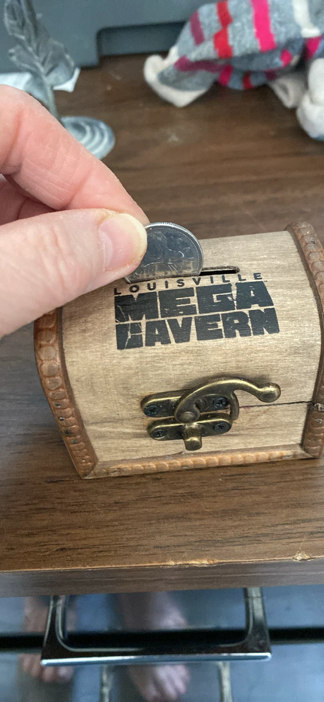 Louisville Mega Cavern Wooden Trinket Box