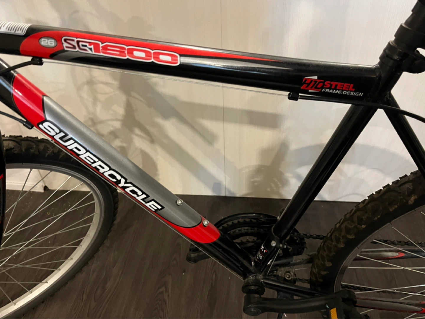 Supercycle SC1800 26” Mountain Bike – Black/Red - photo 2