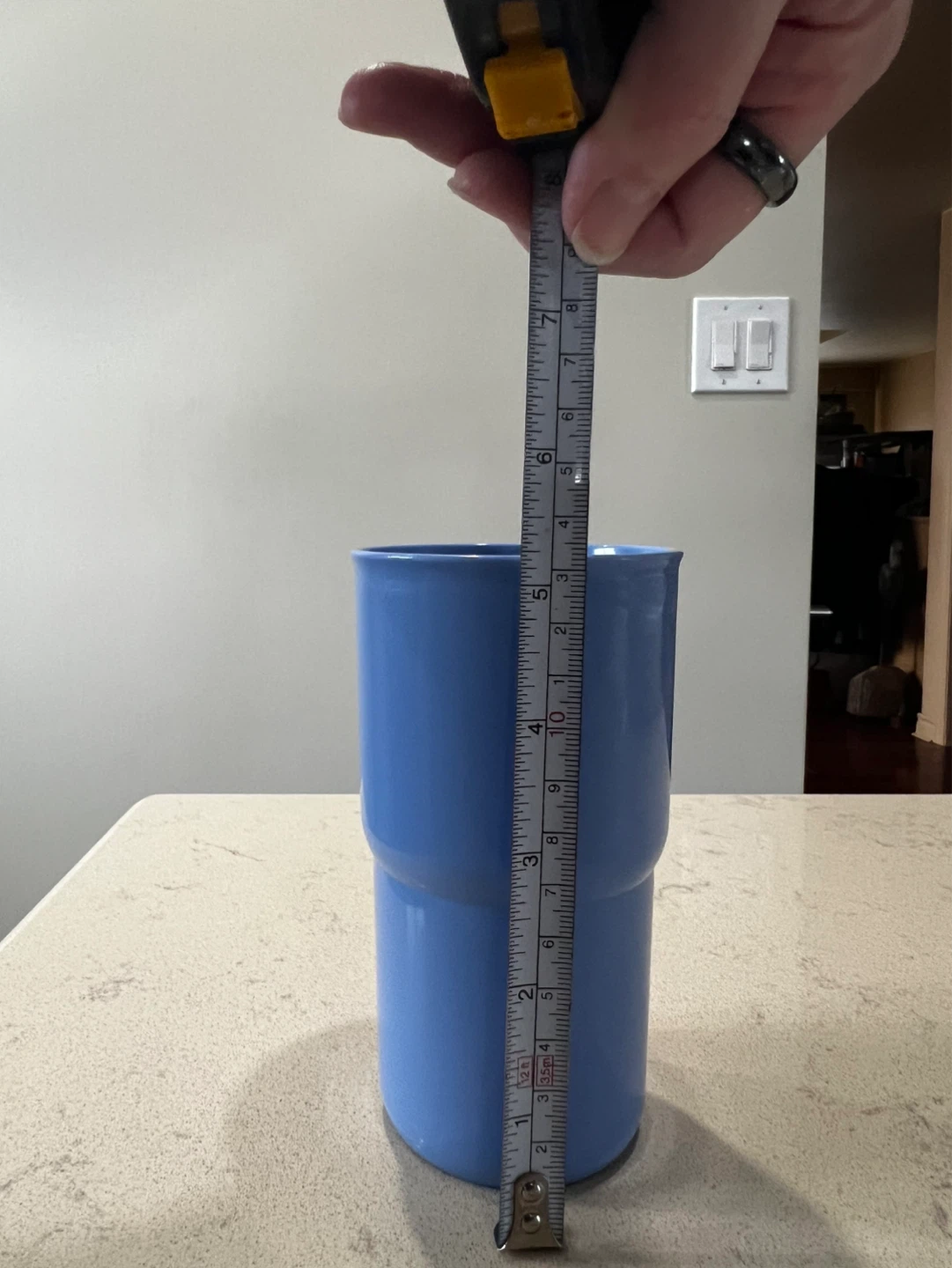 Set of 2 Blue Tupperware Tumblers - photo 2
