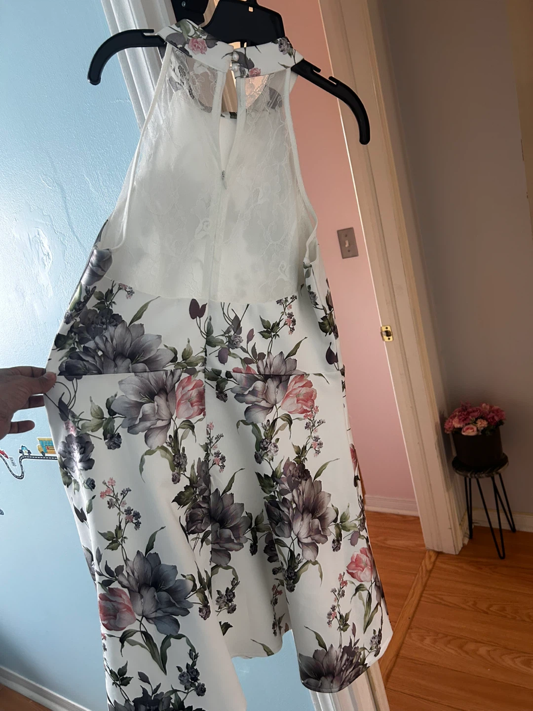 Le Château Floral Halter Neck Dress - photo 3
