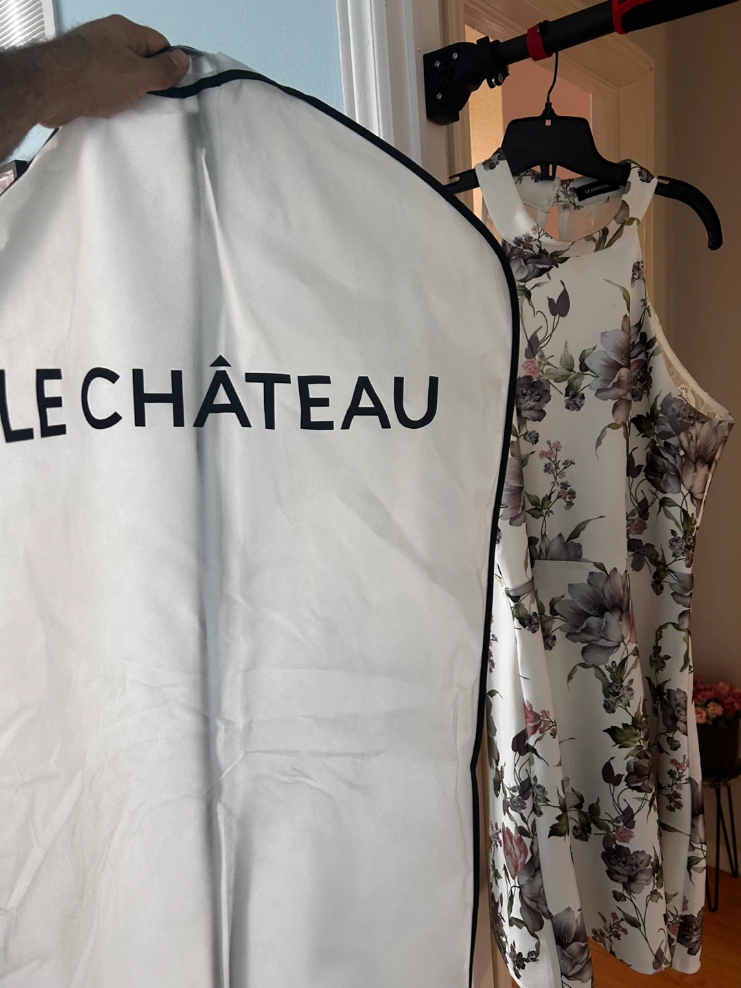 Le Château Floral Halter Neck Dress - photo 2
