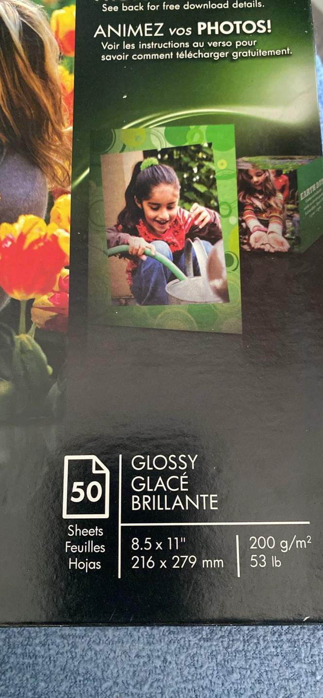 HP Everyday Glossy Photo Paper - 50 Sheets in pkg - photo 3