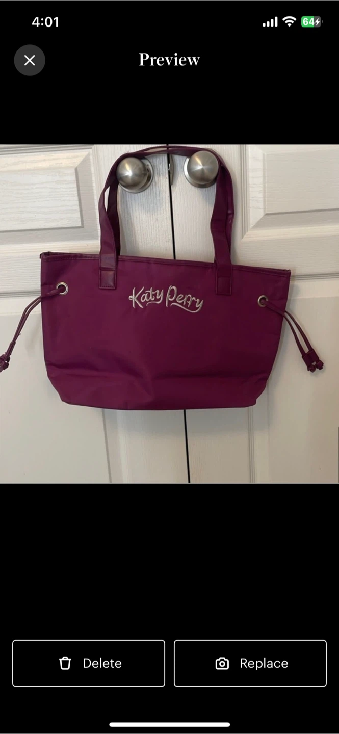 Katy Perry Collections Vibrant Purple Tote Bag - photo 2