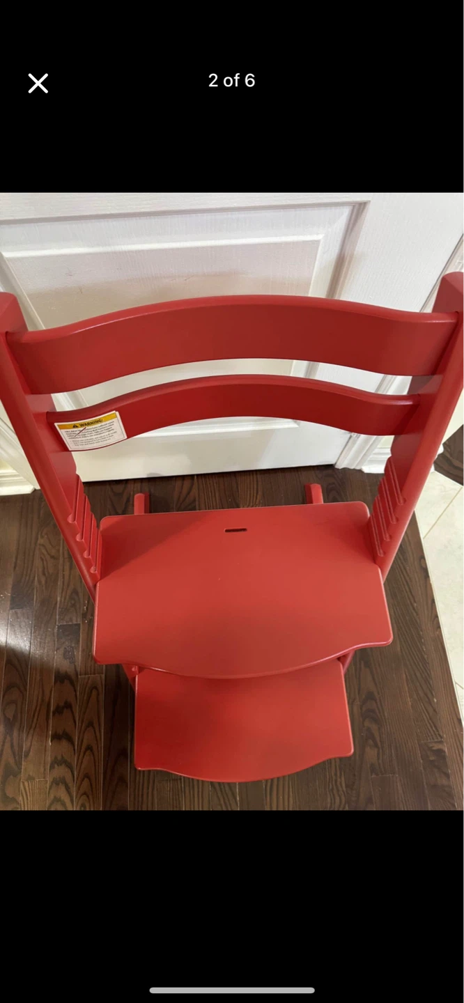 Red Stokke Tripp Trapp High Chair - photo 5