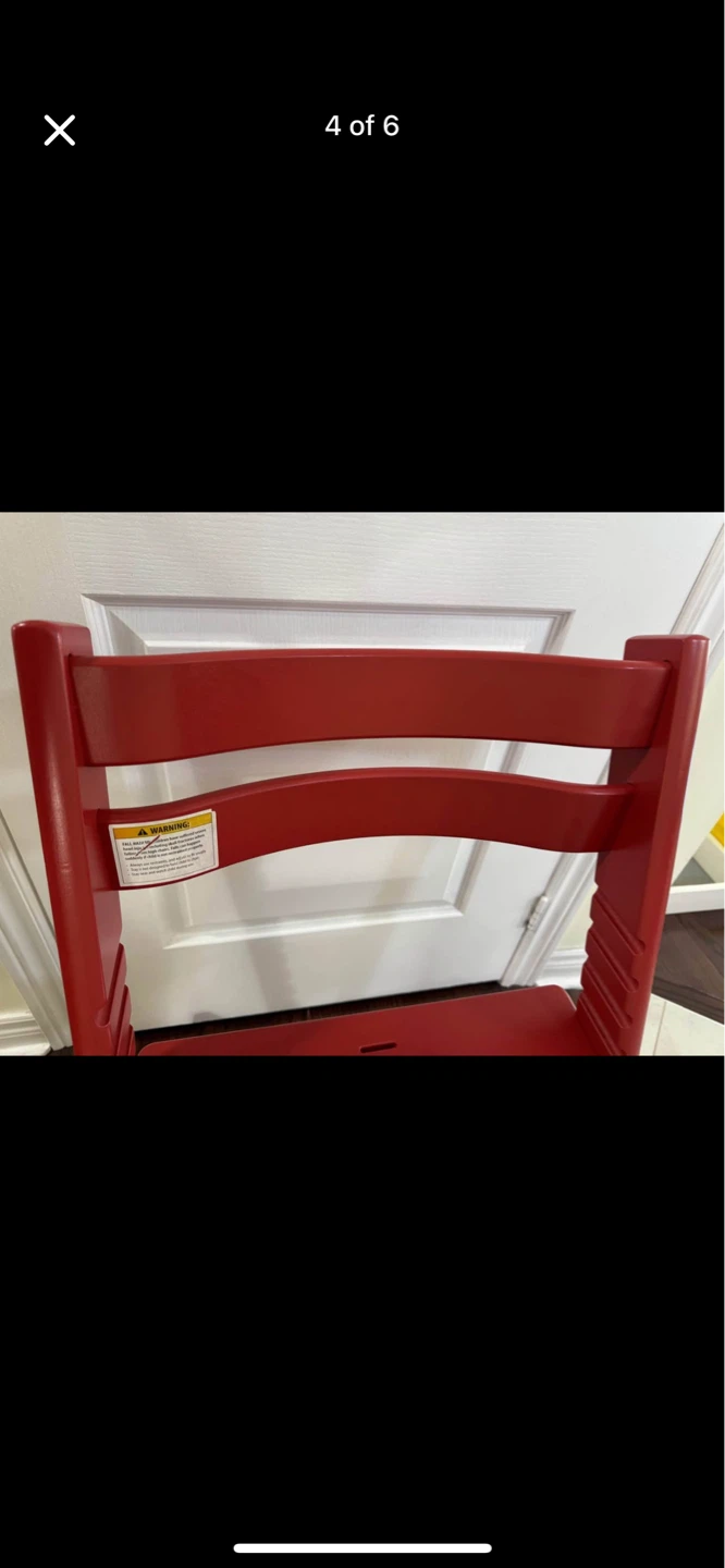 Red Stokke Tripp Trapp High Chair - photo 4
