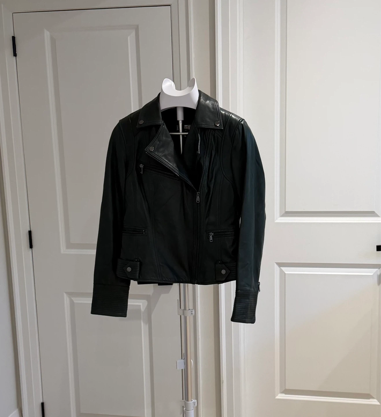 Danier Lambskin Moto jacket  size S