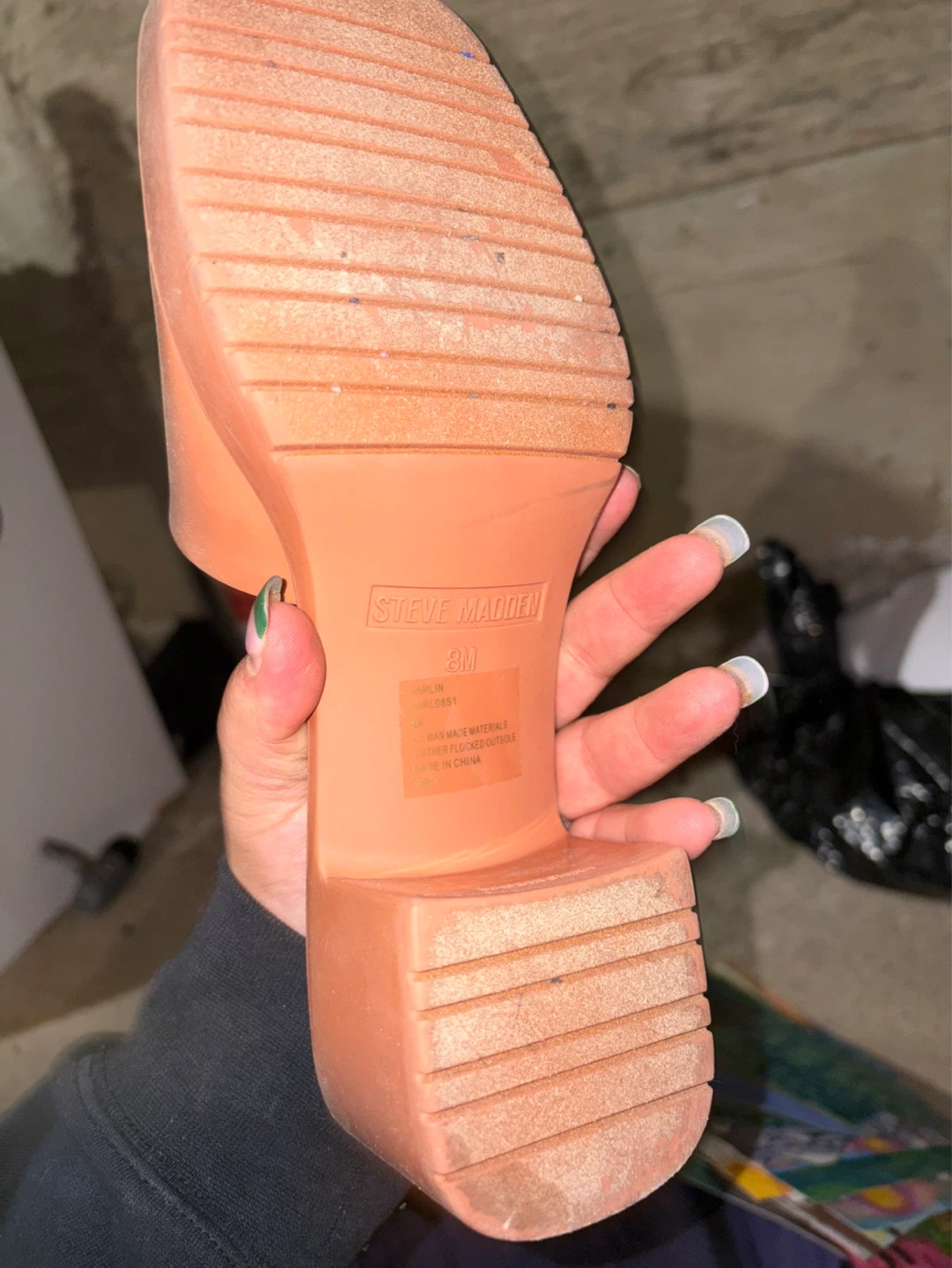 Steve Madden Women's Slides - Size 8 - Coral - photo 3