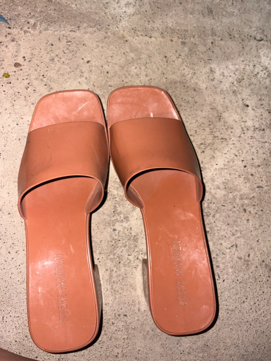 Steve Madden Women's Slides - Size 8 - Coral