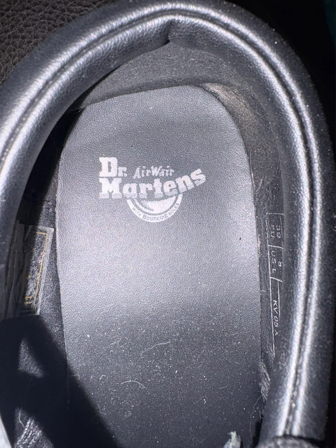 Dr. Martens Black Leather Platform Shoes - photo 2