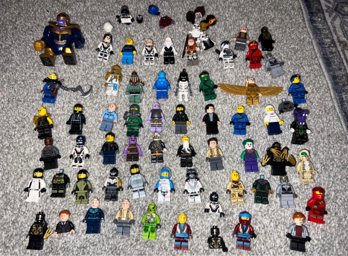 Assorted LEGO Minifigures Lot