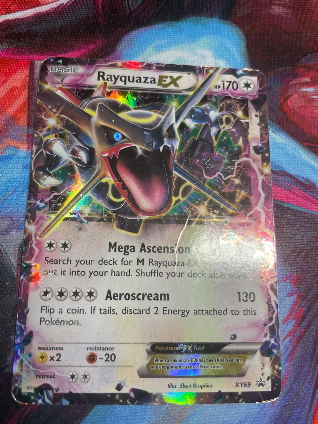 Pokemon Rayquaza EX Trading Card - photo 5