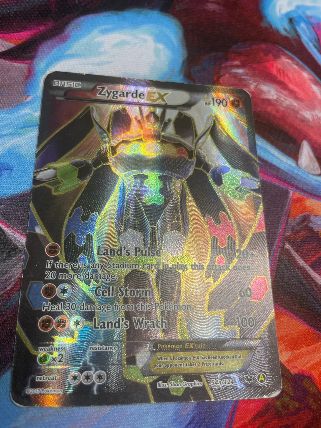 Pokemon Zygarde EX Trading Card - photo 2