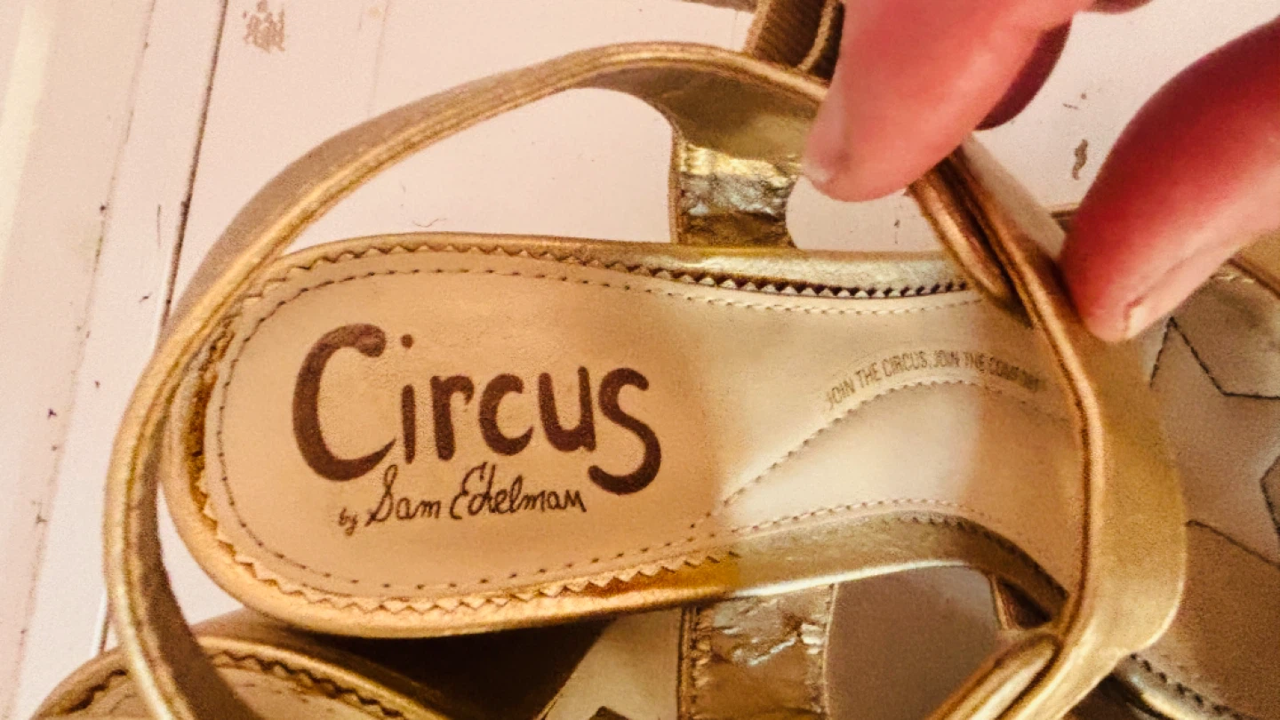 Circus  Gold Platform Sandals - photo 2