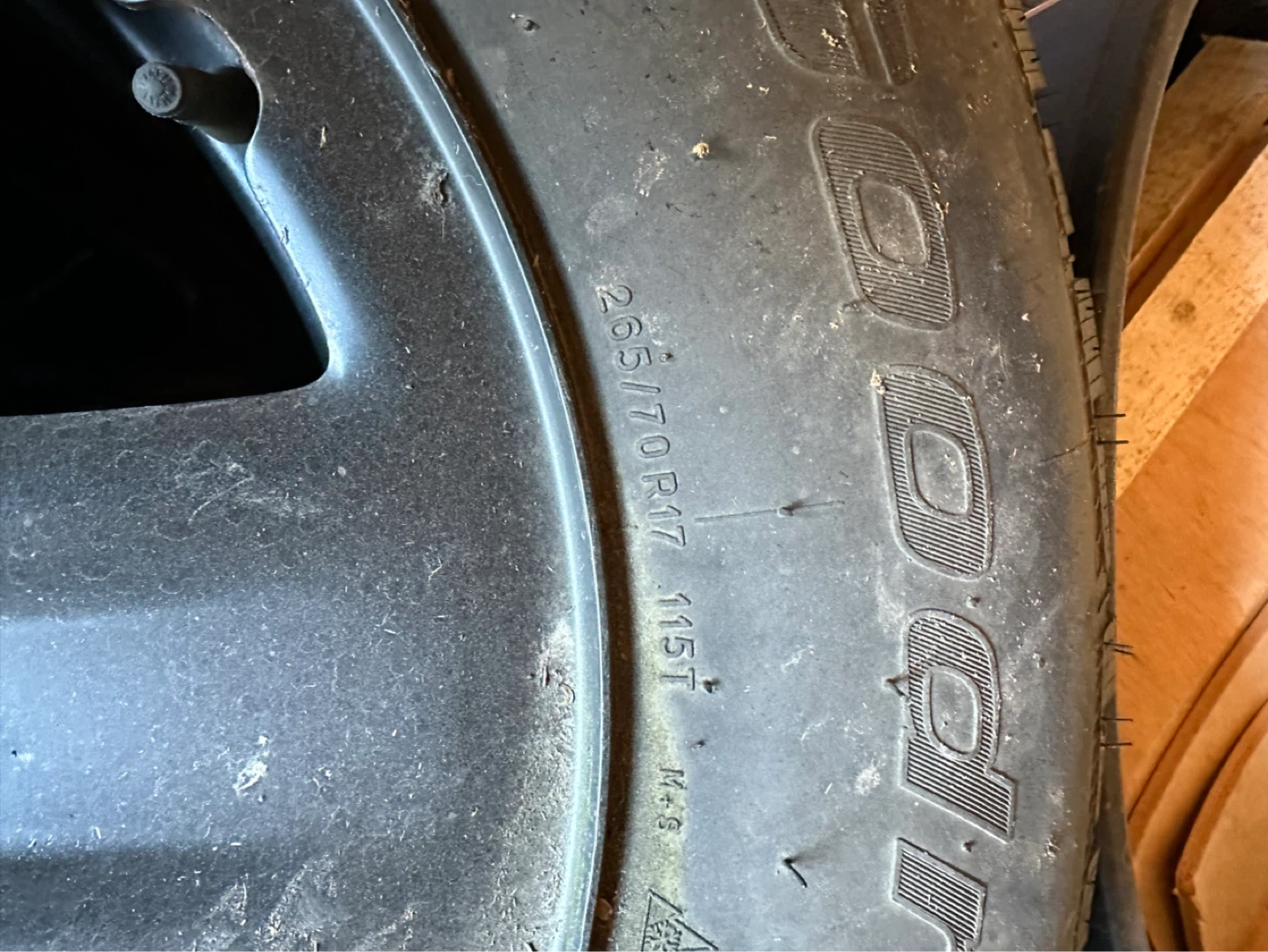 BFGoodrich Winter TA 265/70R17 Tire - photo 2