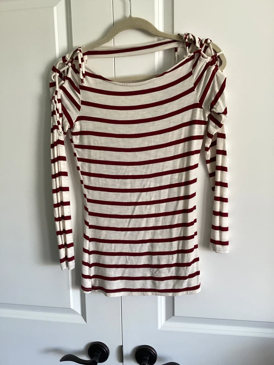 JESSICA SIMPSON STRIPED TOP