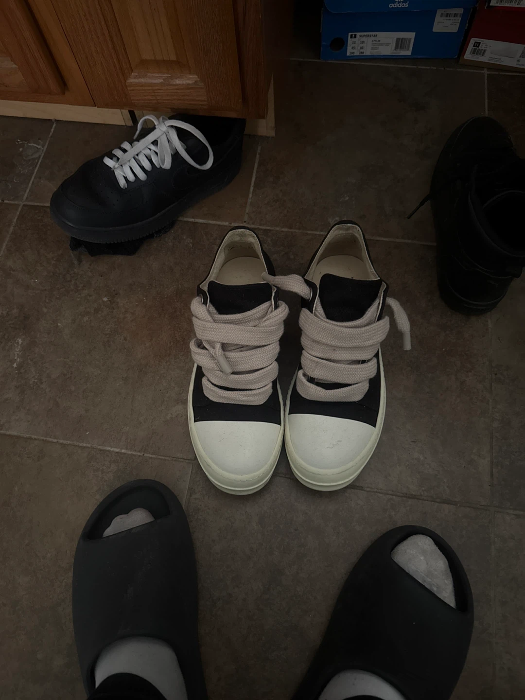 Rick Owens Canvas Sneakers