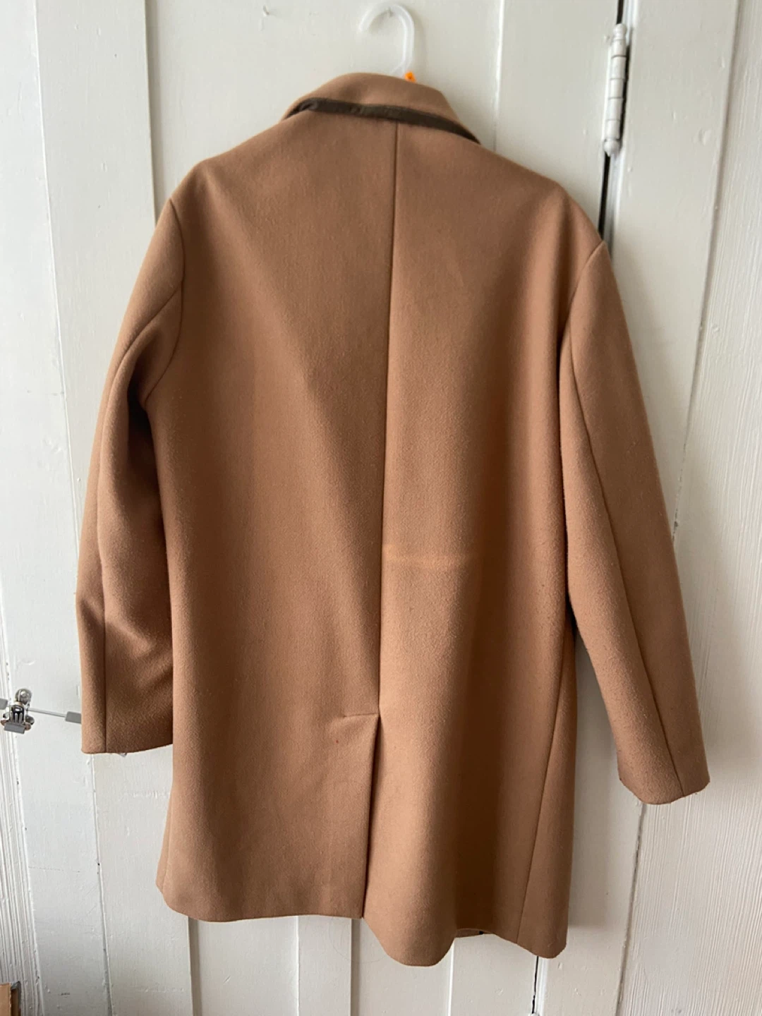 ZARA Camel Wool Blend 1 Way Coat - photo 3