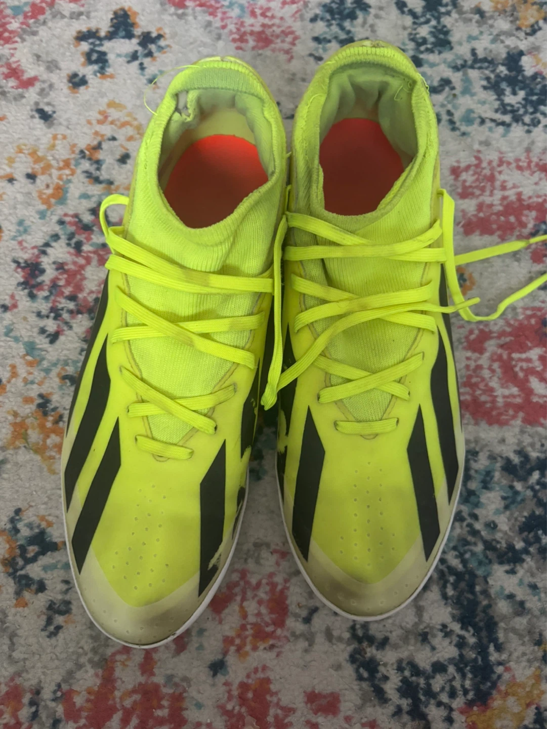 Adidas Crazyfast Soccer Cleats Neon Yellow