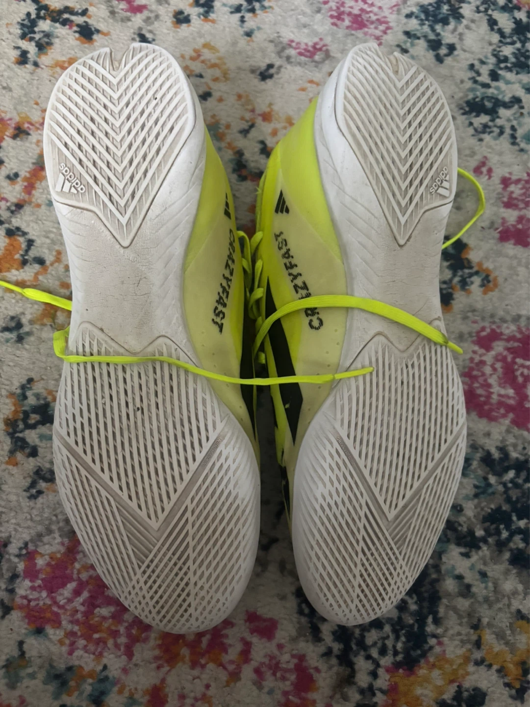 Adidas Crazyfast Soccer Cleats Neon Yellow - photo 2