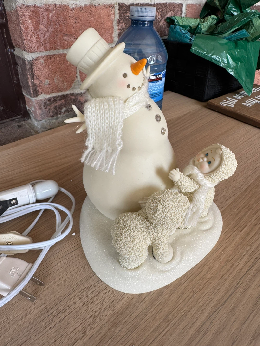 Snowbabies Frosty Frolic Friends Lit Figurine - photo 3