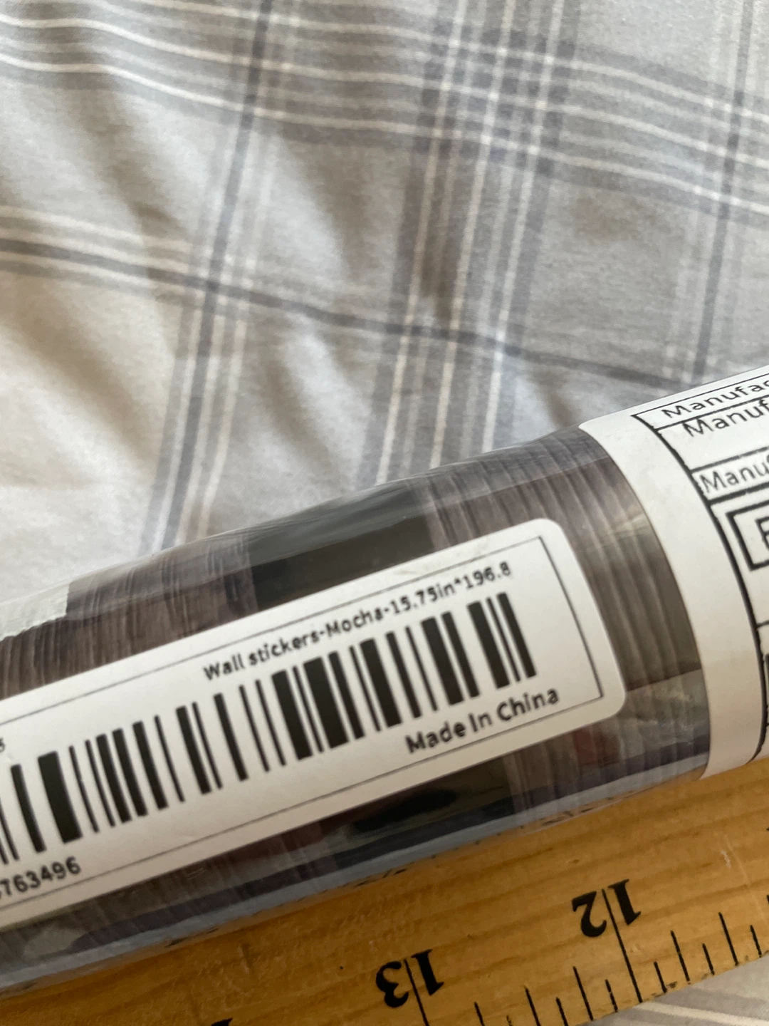 Mocha Wood Grain Peel and Stick Wallpaper (2 Rolls) - photo 3