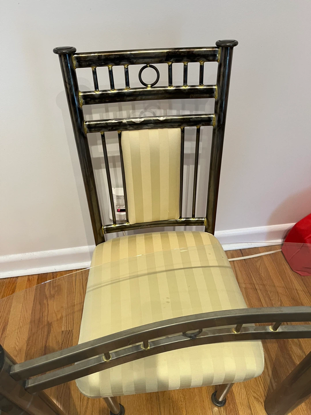 Glass Top Dining Set with 4 Chairs - photo 4