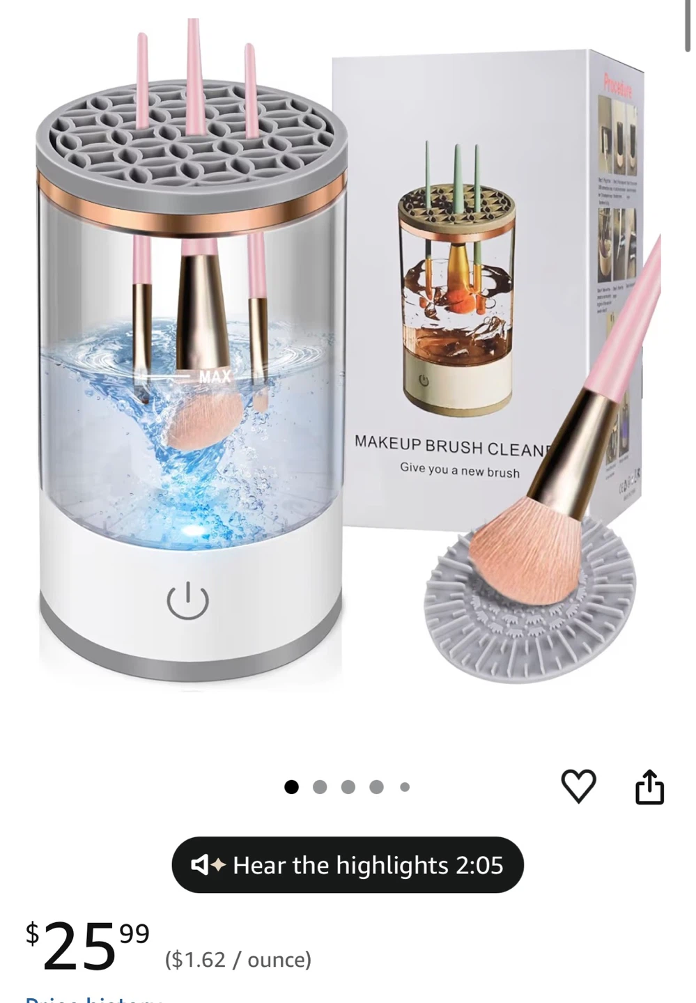 Makeup Brush Cleaner