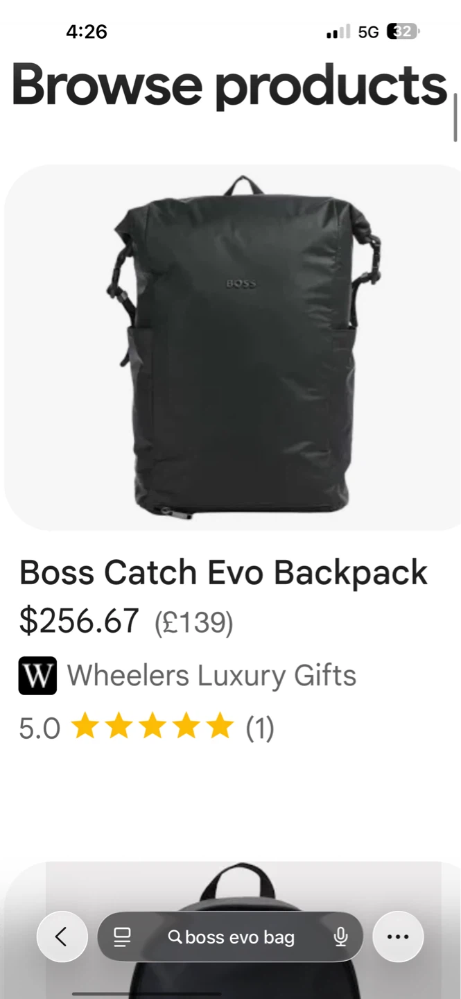 BOSS Catch Evo Backpack - Black - photo 3