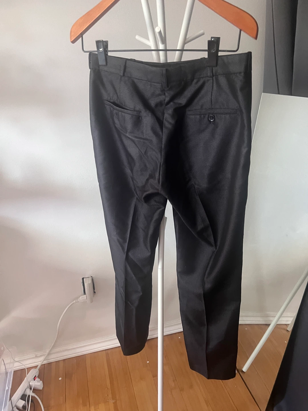 Tessuto Dress Pants Size 44 Black - photo 2