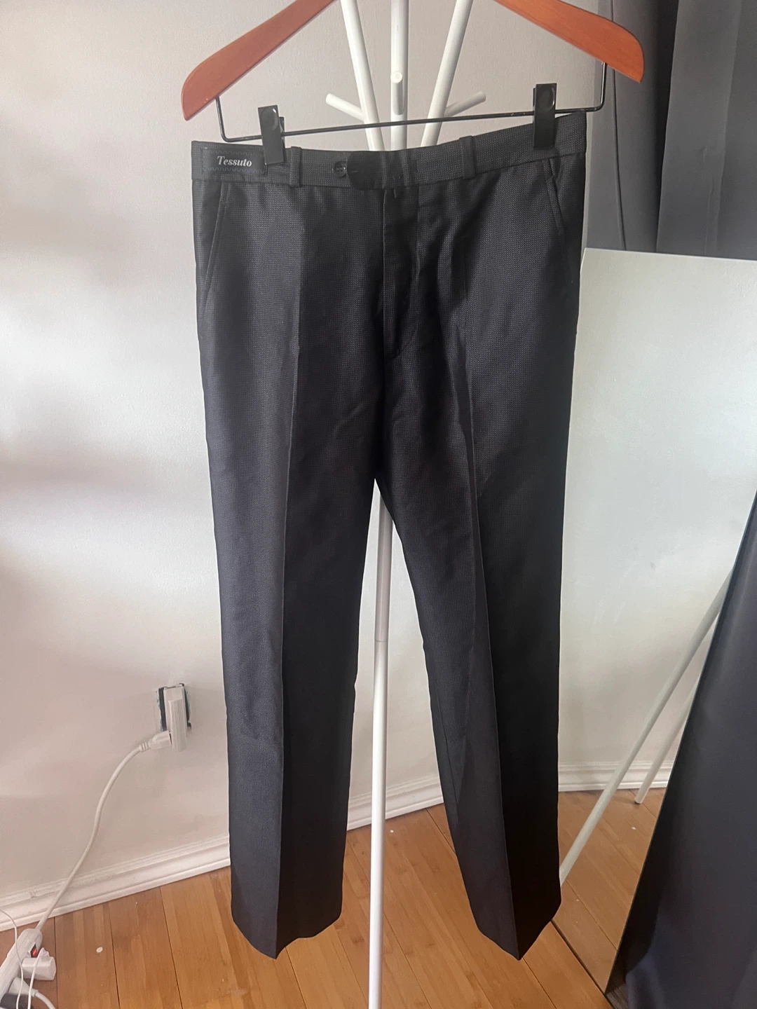 Tessuto Dress Pants Size 44 Black