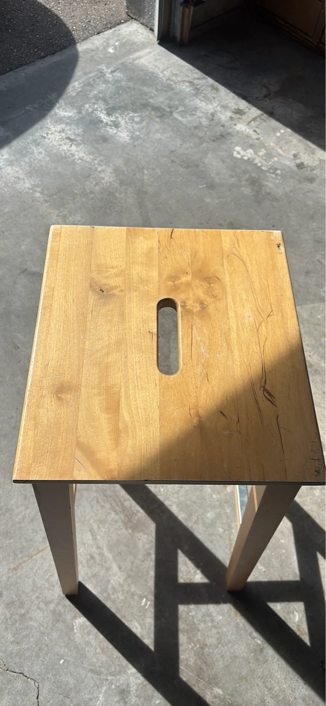Wooden Bar Stool - photo 2