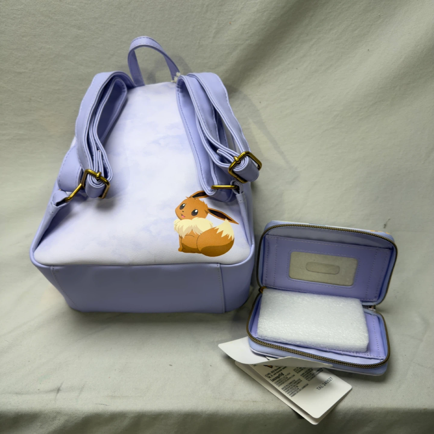 Loungefly Pokemon Eevee Evolutions Mini Backpack and Wallet Set - photo 4