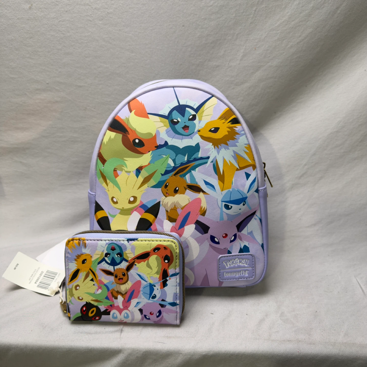 Loungefly Pokemon Eevee Evolutions Mini Backpack and Wallet Set - photo 2