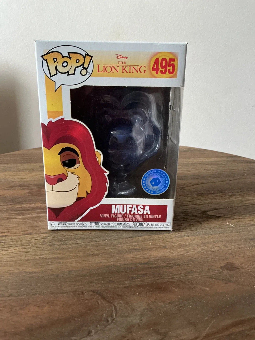 Funko Pop! Disney The Lion King Mufasa #495 Vinyl Figure
