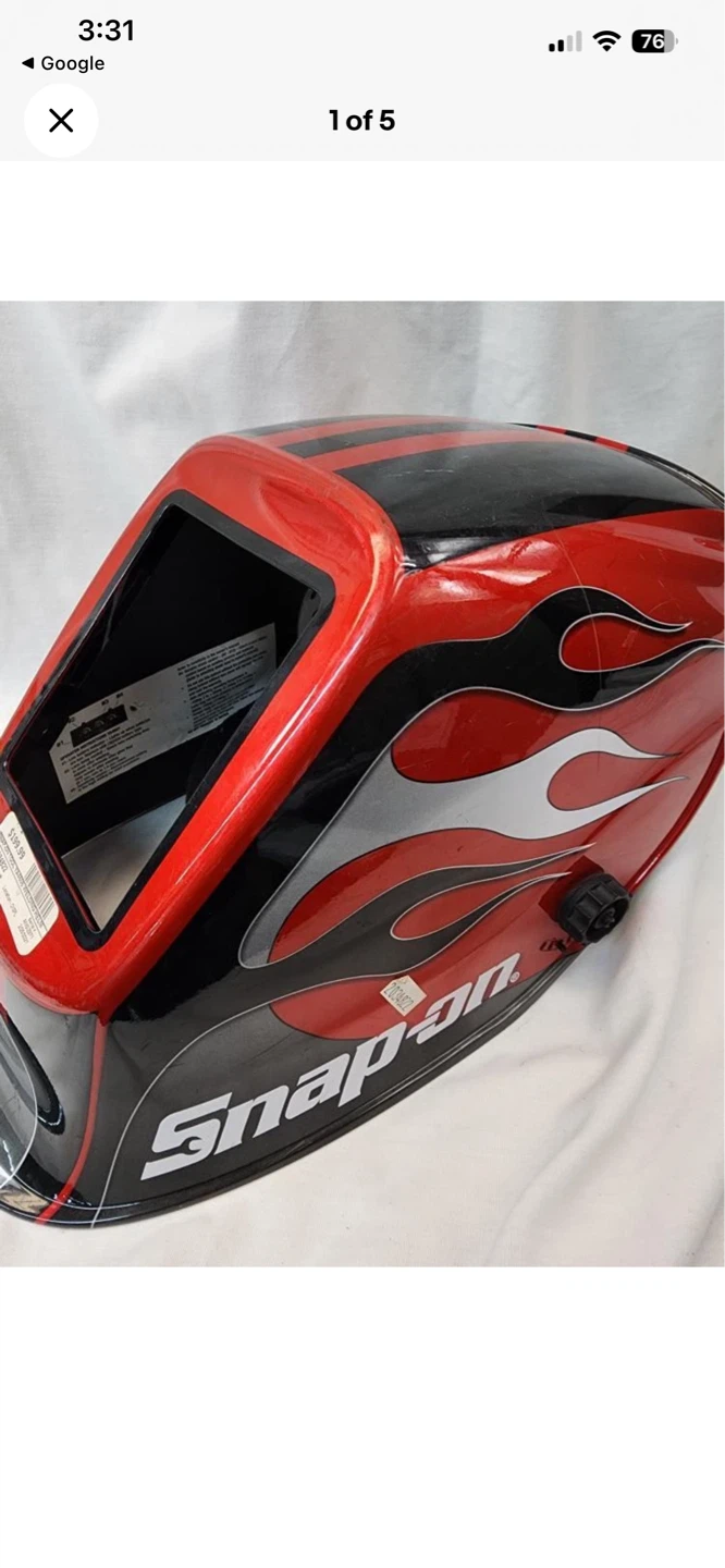 Snap-on Welding Helmet Shell New - photo 2