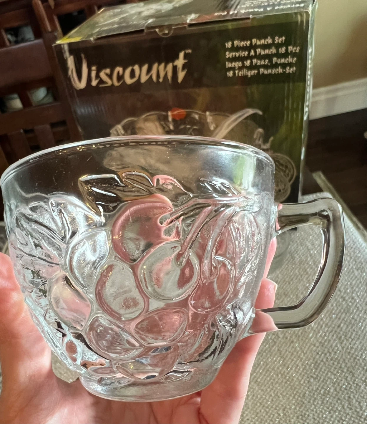 Vintage Punch Bowl Set - photo 4