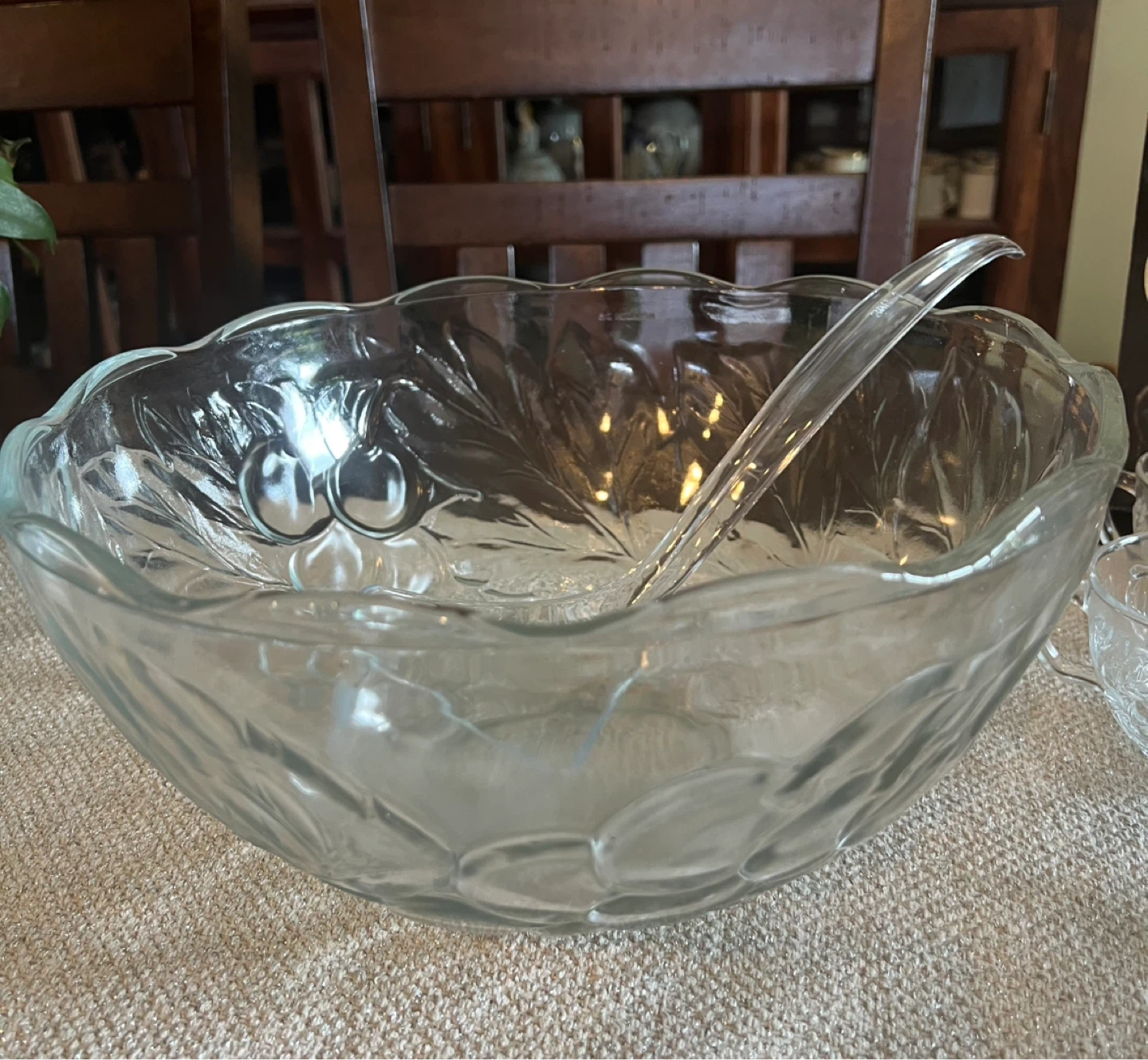 Vintage Punch Bowl Set - photo 2