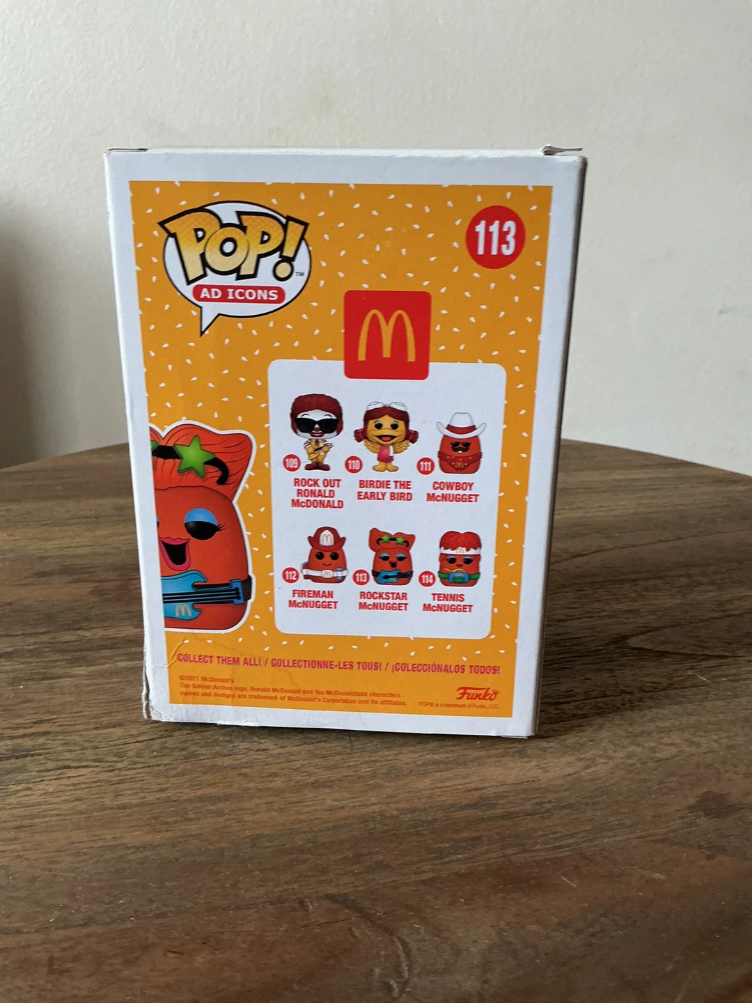 Funko Pop! Ad Icons Rockstar McNugget Vinyl Figure #113 - photo 3