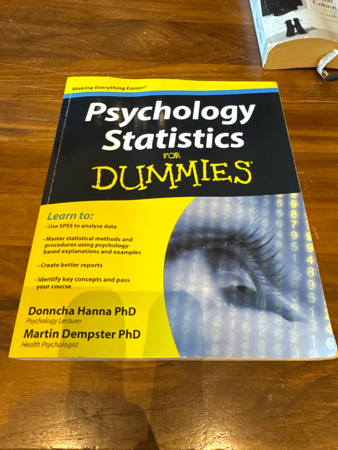 Psychology Statistics For Dummies Book