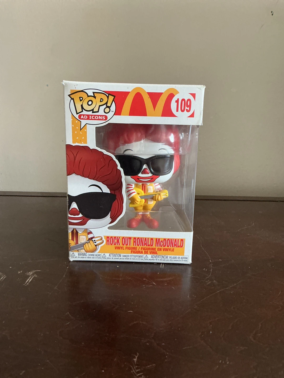 Funko Pop! Ad Icons Rock Out Ronald McDonald 109