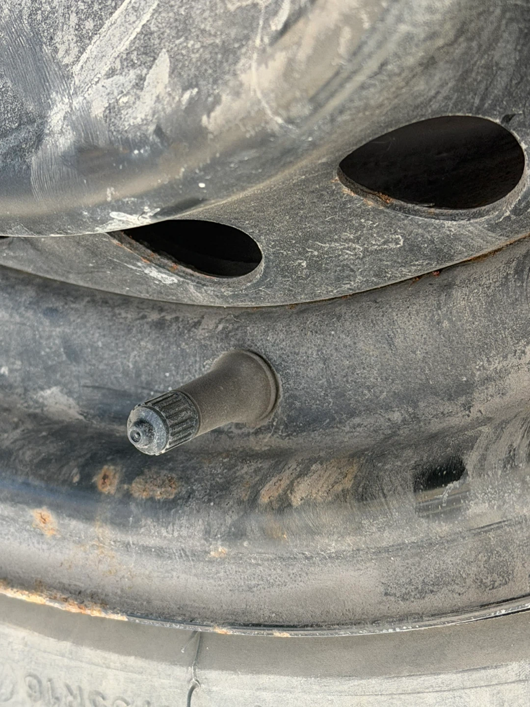 215/55R16 Tire on Steel Rim - photo 3