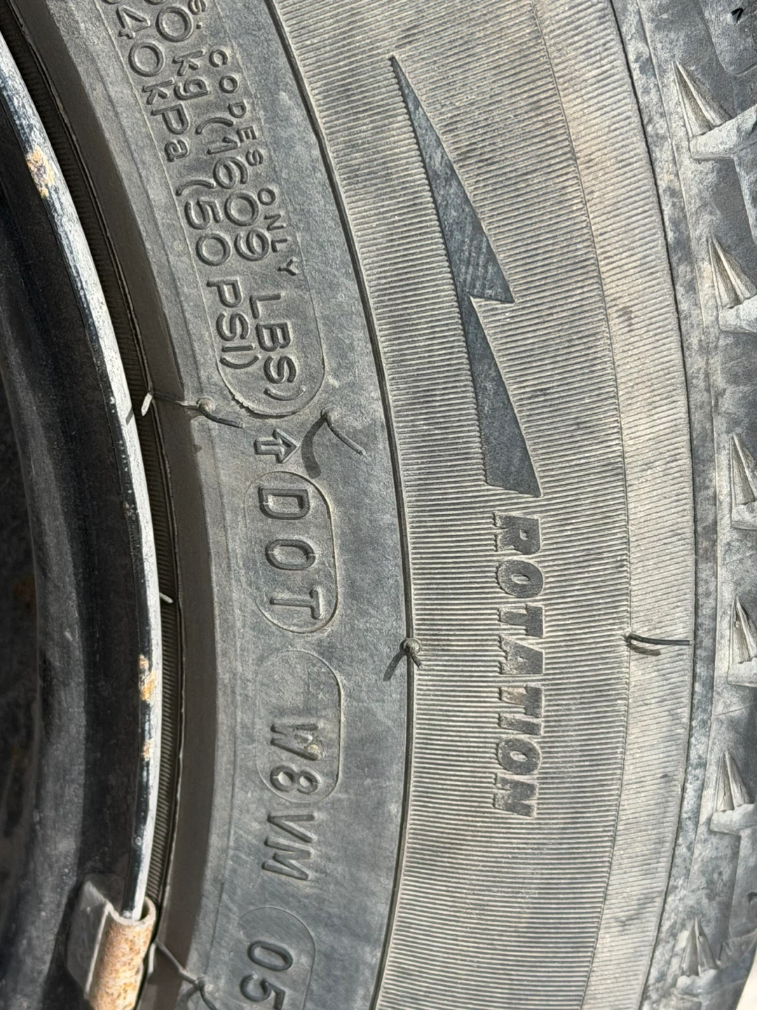 215/55R16 Tire on Steel Rim - photo 5