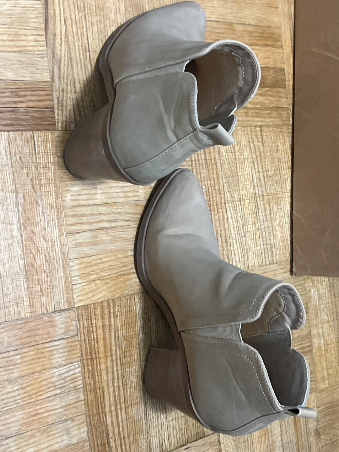 Women's Beige Ankle Boots - photo 3