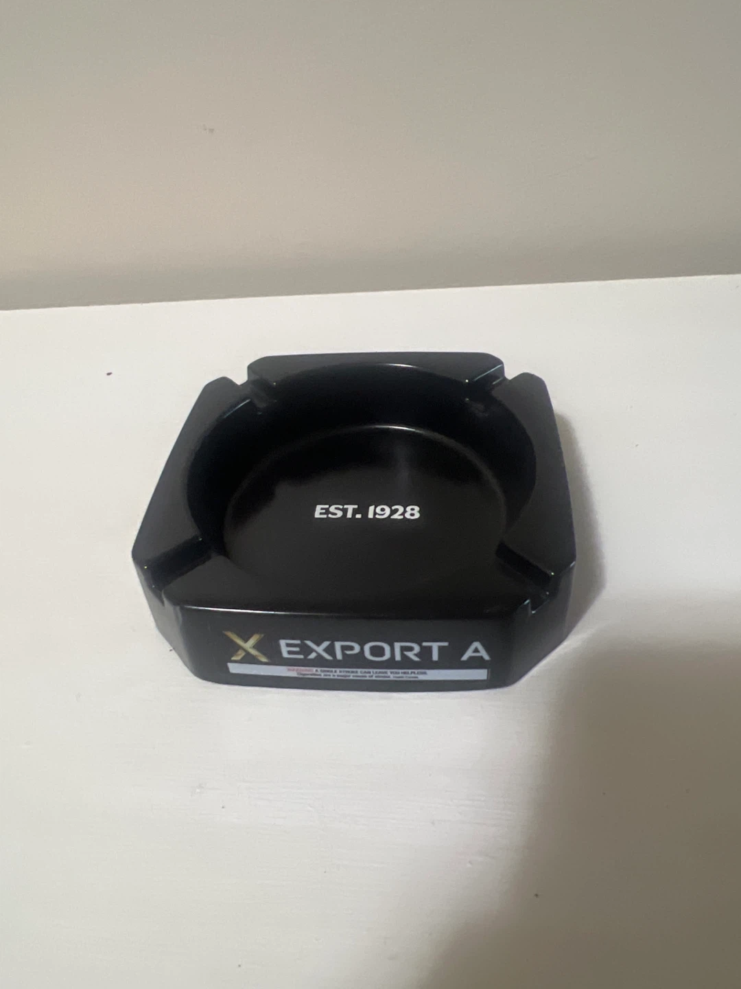 Export A Ashtray - Black