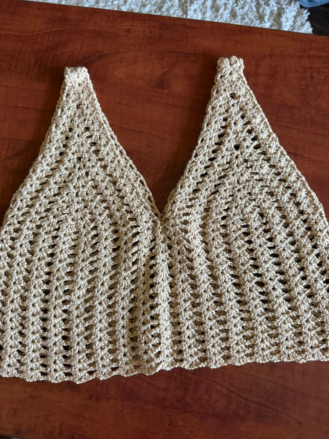 Handmade Crochet Crop Top - photo 3