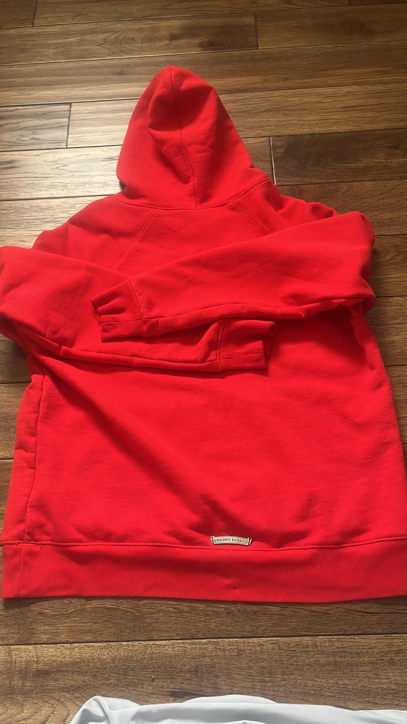 Chrome Hearts Hollywood Hoodie - Red - photo 2