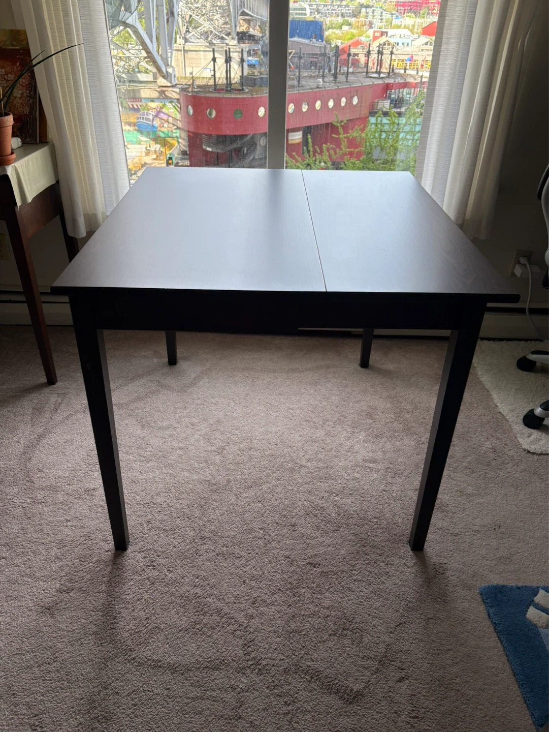 Drop-leaf desk with drawer - photo 3
